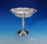 Fisher Sterling Silver Compote Fluted #975 6 1/4" Tall x 5 7/8" (#4009)