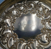 Richelieu by Tiffany and Co Sterling Silver Tobacco Jar with Cut Crystal (#5317)