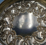 Richelieu by Tiffany and Co Sterling Silver Tobacco Jar with Cut Crystal (#5317)