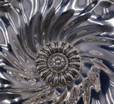 Swedish Sterling Silver Tazza Grape Design 4 1/2" x 8" 12.03 ozt. (#4902)