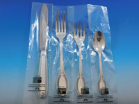 Impero by Wallace Italy Sterling Silver Flatware Set Service Dinner 27 pcs New
