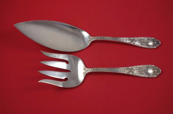 Fontaine by International Sterling Silver Fish Serving Set 2pc AS FH 10 3/4"