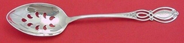 Chippendale Old by Alvin Sterling Silver Serving Spoon Pierced 9-Hole Custom
