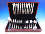 Savoy by Buccellati Italy Sterling Silver Flatware Set for 12 Dinner 62 pieces