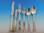 Belle Meade by Lunt Sterling Silver Flatware Set for 8 Service 56 pieces