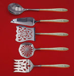 Wedgwood by International Sterling Silver Brunch Serving Set 5pc Custom Made