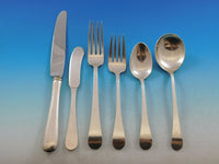 Hannah Hull by Tuttle Sterling Silver Flatware Set for 12 Service 76 pieces