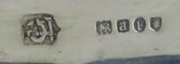 Lambert Co English Sterling Silver Tray Oval Winged Cherubs Pierced c.1896 #3858