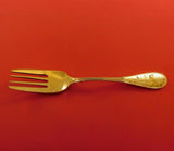 Audubon Gold by Tiffany and Co Sterling Silver Dessert Fork 6 3/8"