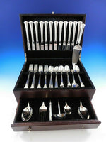 Newport Scroll by Gorham Sterling Silver Flatware Set 12 Service 79pc Place Size