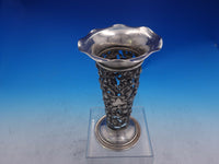 Mauser Vase Holder No Glass Insert #1178 Rose Motif (#4041) Vintage
