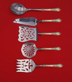 American Victorian by Lunt Sterling Silver Brunch Serving Set 5pc Custom Made