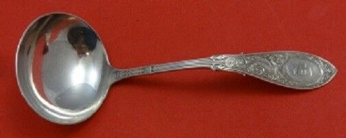 Arabesque By Whiting Sterling Silver Gravy Ladle 7 1/2" Serving