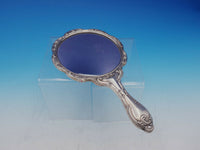 Gorham Sterling Silver Hand Mirror with Cherubs and Dolphin #C475 (#4600)