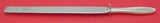 Rose Solitaire by Towle Sterling Silver Cake Knife Original HH WS 15 3/4"