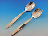Dolphin by Frigast Denmark Sterling Silver Flatware Service 8 Set 35 pc Dinner