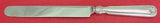 Shell and Thread by Tiffany and Co Sterling Silver Dinner Knife Blunt 10"