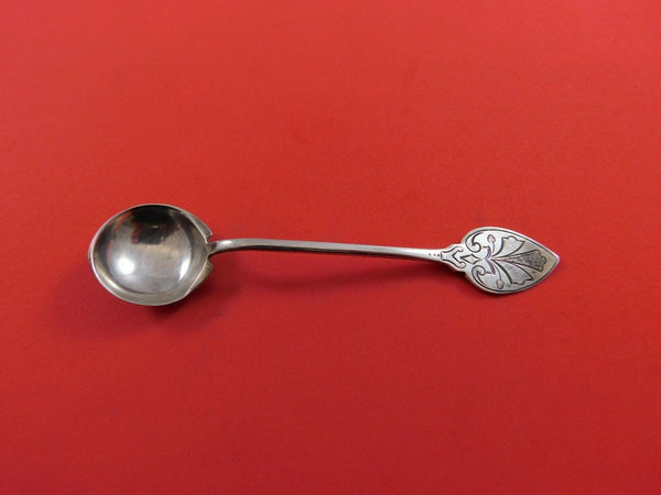 Coin Silver by Various Makers Sterling Silver Master Salt Spoon BC Handle 3 3/4"