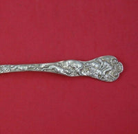 Stag Hunt by Unknown English Sterling Silver Sugar Sifter Ladle Gold Washed 7"