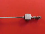 Bust by Gorham Sterling Silver Ice Spoon w/3D Bust on Cube PCD w/ Lotus BC