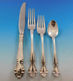 Secret Garden by Gorham Sterling Silver Flatware Set For 12 Service 53 Pieces