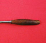 Fjord by Dansk German Stainless Steel and Teak Place Soup Spoon 7 1/8"