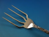 Repousse by Kirk Sterling Silver Hot BBQ Beef Serving Fork 7 3/4" Custom made