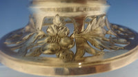 Gorham Sterling Silver Centerpiece Bowl with Wide Floral Pierced Border (#0405)