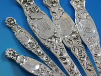 Heraldic by Whiting Sterling Silver Flatware Set 12 Service 135 Pieces Dinner