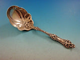 Old Orange Blossom by Alvin Sterling Silver Preserve Spoon 7 3/4"