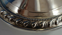 Duchin Creations Sterling Silver Candelabra Pair w/Gadroon / Bead Border (#2557)