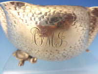 Wood & Hughes Sterling Silver Terrapin Bowl w/Figural Snapping Turtles (#0050)