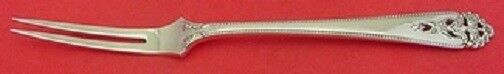 Queen's Lace By International Sterling Silver Spinach Fork 7 1/4" Custom