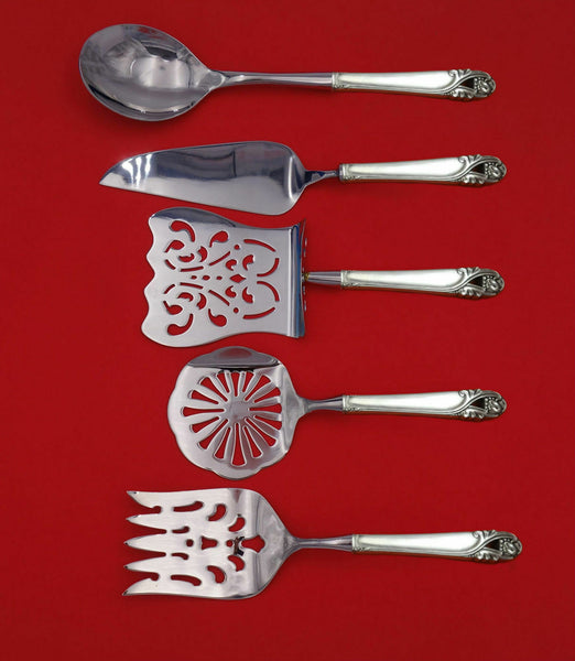 Spring Glory by International Sterling Silver Brunch Serving Set 5pc Custom Made