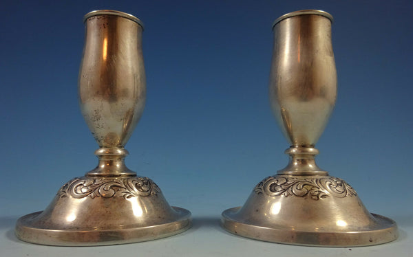 Old Master by Towle Sterling Silver Candlestick Pair #230 (#1362)