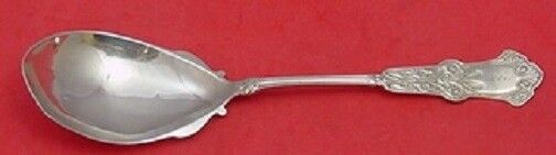 Alhambra By Whiting Sterling Silver Berry Spoon 8 3/4"