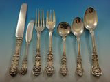 English King by Tiffany and Co Sterling Silver Flatware Set Service 42 pieces
