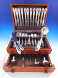 Piedmont by Buccellati Italy Silver Flatware Set for 12 Service 80 pcs Dinner