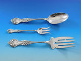 Majestic by Alvin Sterling Silver Flatware Set for 12 Dinner Service 167 Pieces