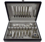 Ellipse by Kirk Sterling Silver Flatware Set 8 Service 43 Pcs Mid-Century Modern