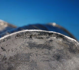 Egidio Broggi Milano Italian Sterling Silver Clam Shell GW Interior Lrg (#5137)