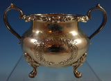 Strasbourg by Gorham Sterling Silver Sugar Bowl Hand Chased #1143-1 (#1279)