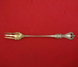 Old Colonial by Towle Sterling Silver Cocktail Fork Gold Washed Small Top 6"