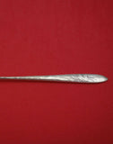Lap Over Edge Acid Etch by Tiffany Sterling Silver Oyster/ Cocktail Fork w/ Frog