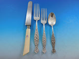 Number 3 by Duhme Sterling Silver Flatware Set Service 92 pieces circa 1885