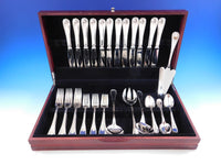 Rubans by Christofle Silverplate Flatware Service Set 53 pcs France Dinner Size