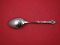 Rose Point by Wallace Sterling Silver Vegetable Serving Spoon HH WS 10 3/4"