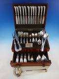 Clementi St. Mark 800 Silver Flatware 12 Set Service 97 Pcs Dinner Italy