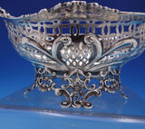 William Comyns English Victorian Sterling Silver Bowl Oval Footed Fancy (#6898)