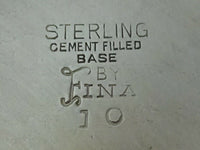 Fina Sterling Silver Vase / Trophy for Avon Sales Contest 1959 #10 (#2481)